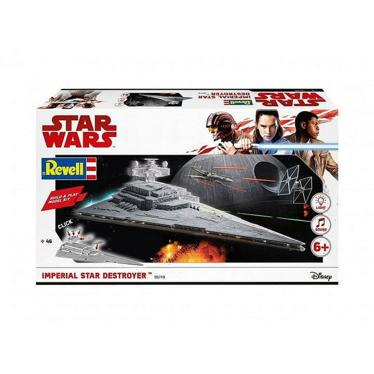 Revell Disney Star Wars Imperial Star Destroyer with Light and Sound Build  and Play 6749