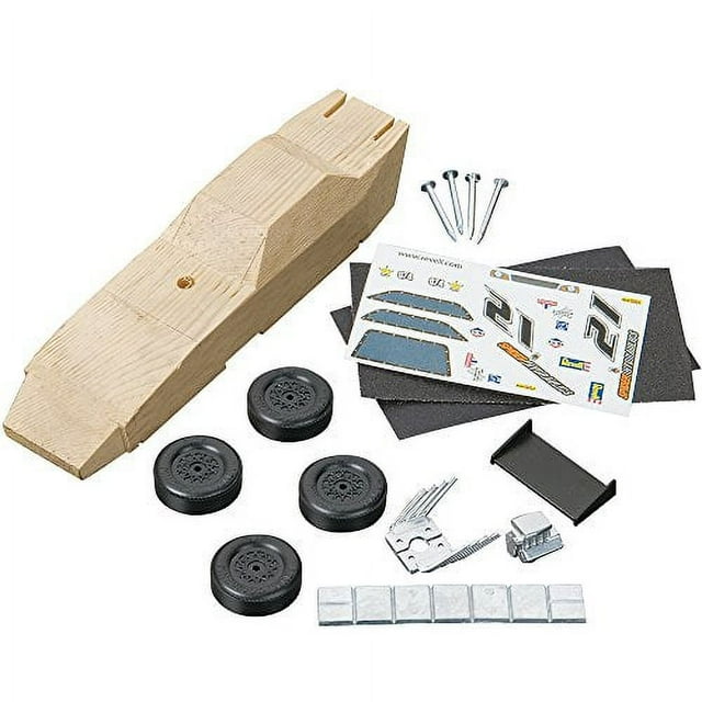 Revell Pinewood Derby Funny Car Racer Kit Model Assembly Plastic