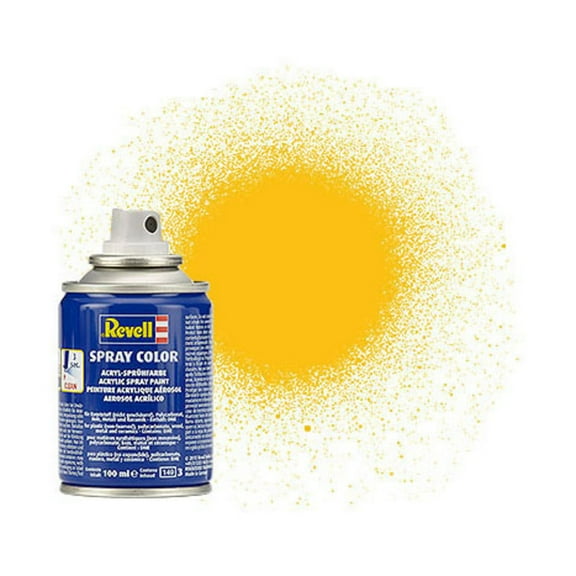 Revell Spray Color Paint 100 ml, Yellow Matte