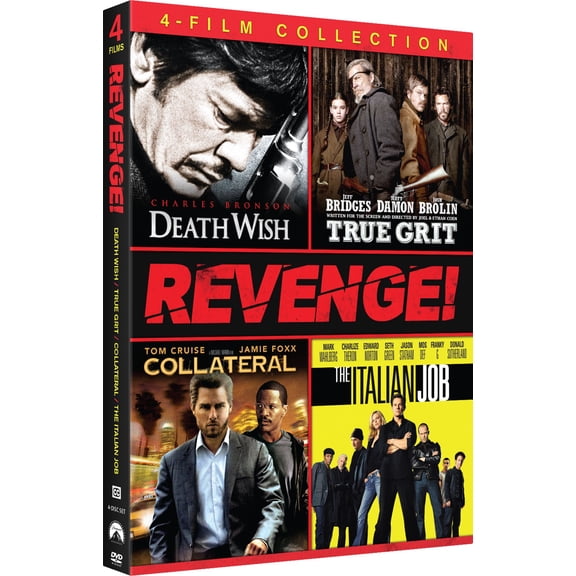 Revenge! 4-Film Collection (Walmart Exclusive) (DVD) Paramount Pictures Corporation, Action