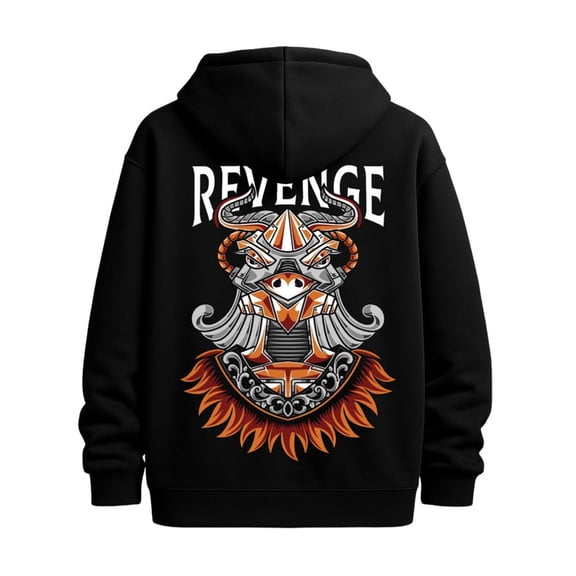 Revenge Bull graphic hoodies funny humor men machine washable black Cool Hoodies , Funny Hoodies , Sweatshirt spring wife Original Unisex Shirt Printed tshirts
