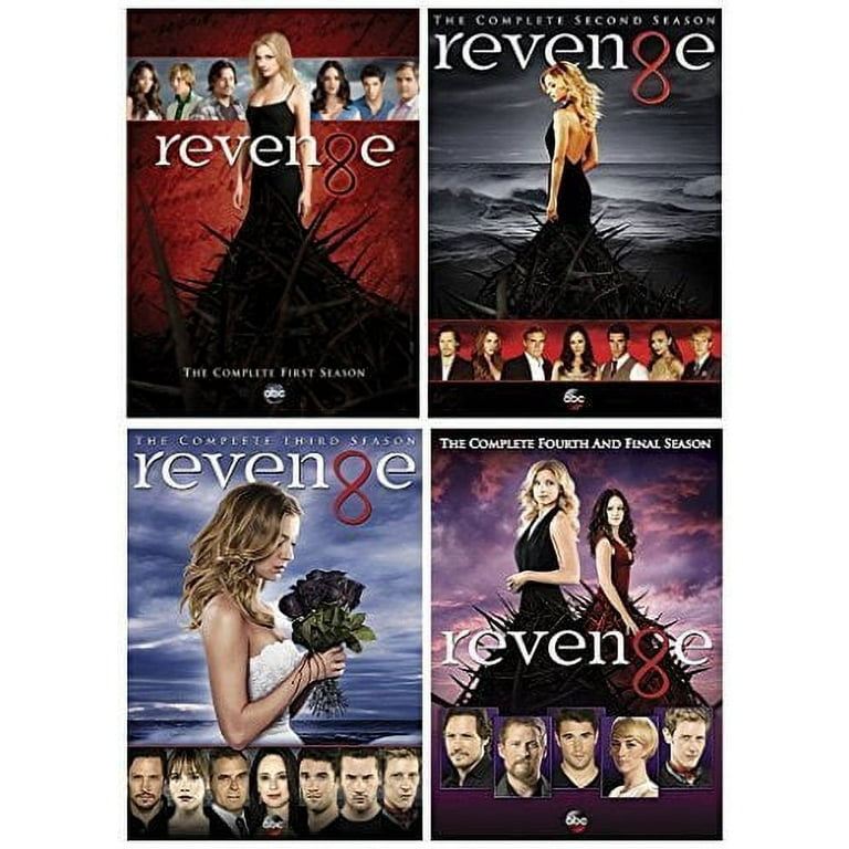 Brand New Sealed Revenge: Complete TV Series Seasons 1-4