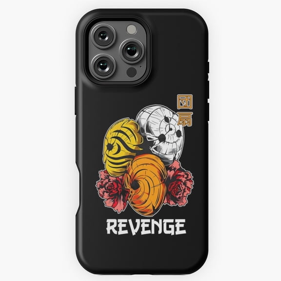 Revenge Masks Anime Manga Graphic Phone Case for iPhone 16 15 14 13 12 11 Pro Max
