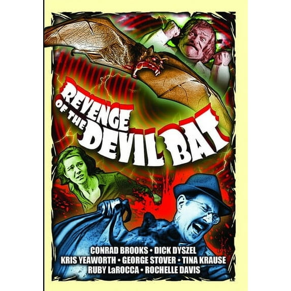 Revenge Of The Devil Bat (DVD), Alpha Video, Horror