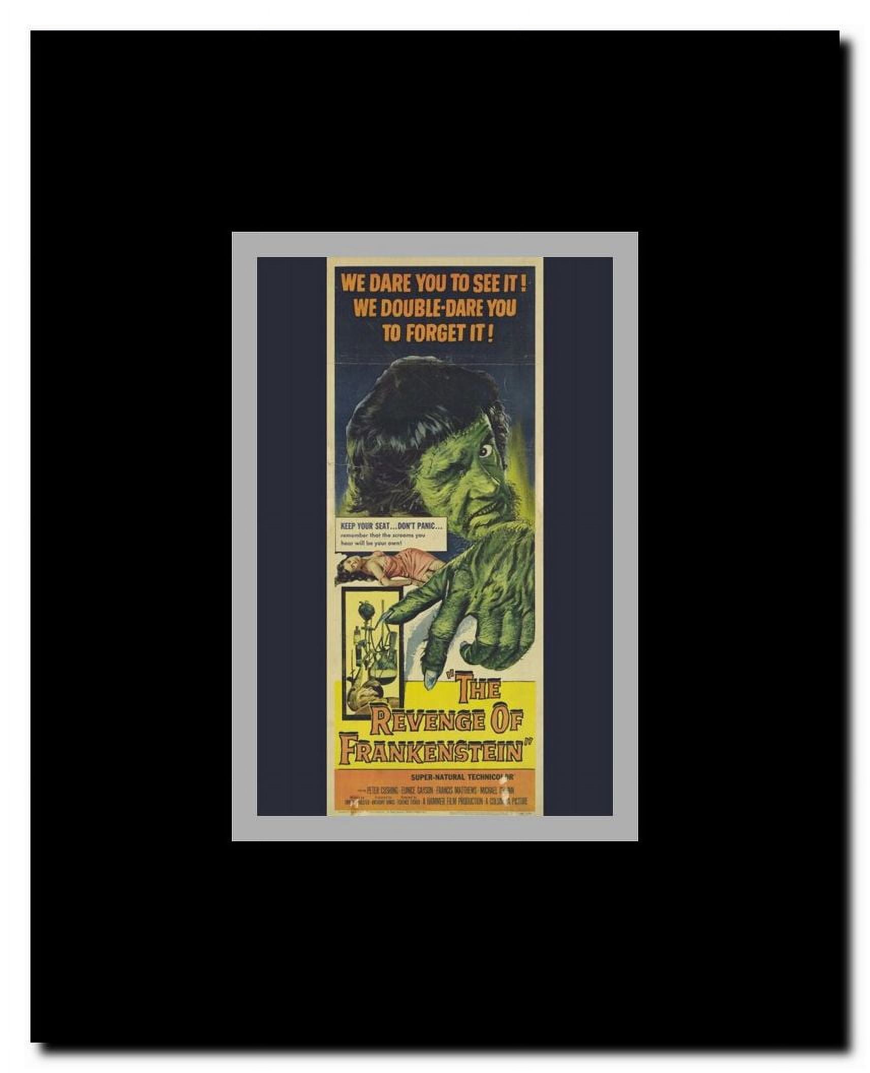 Revenge of Frankenstein Framed Movie Poster