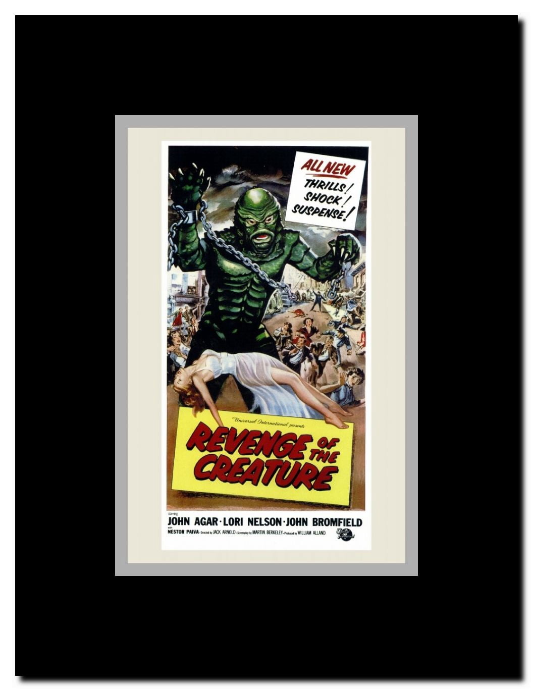 Revenge of the Creature Framed Movie Poster