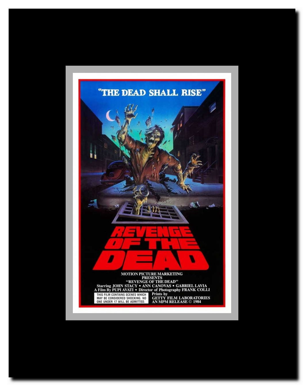 Revenge of the Dead Framed Movie Poster