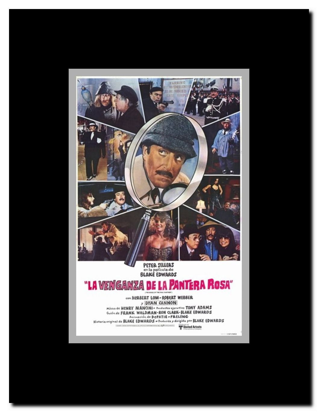 Revenge of the Pink Panther Framed Movie Poster