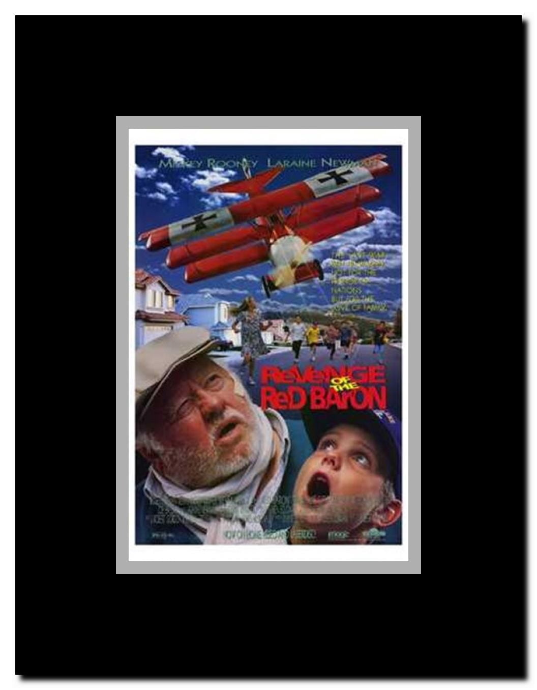 Revenge of the Red Baron Framed Movie Poster