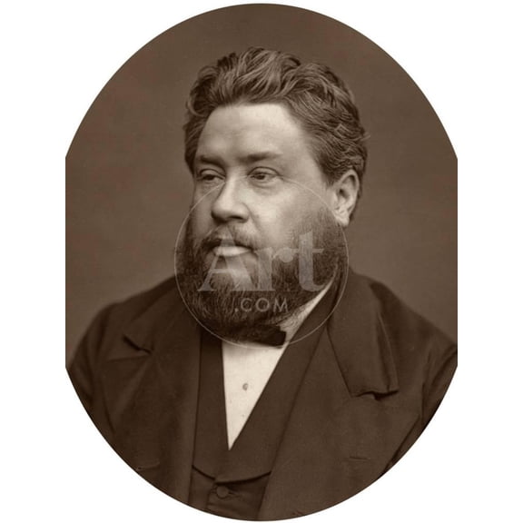 Reverand Charles Haddon Spurgeon, Pastor of the Metropolitan Tabernacle, 1880, Figurative Religion Unframed Photographic Print Wall Art by Lock Whitfield Sold by ArtCom