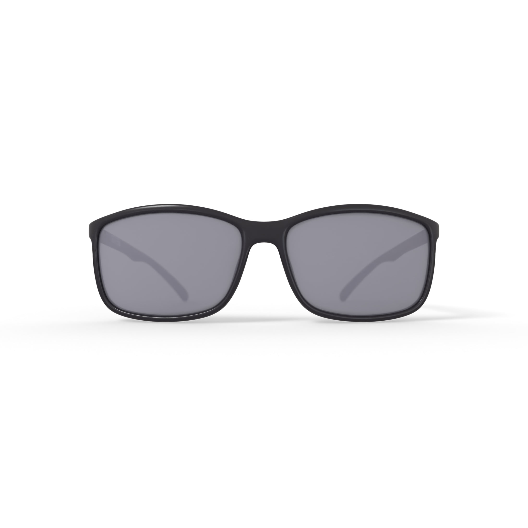 Reverb Men's Thinline Rectangle Prescription Fashion Sunglasses, RVMOS1004, Rubberized Black, 61-15-150, with Case
