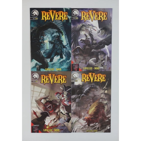 Revere #1-4 VF/NM complete series vs werewolves ; Alias