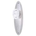 thumbnail image 1 of Revere 10.06 in. Dummy Door Knob Set with Passage 2.38 in. Backset - Satin Nickel Finish, 1 of 1
