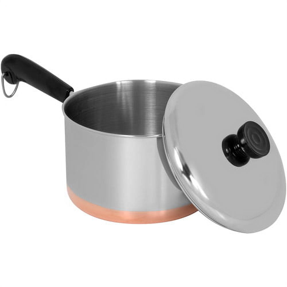 Replacement Lid Revere Ware 6 Qt. Stockpot 10 Fry Pan Skillet Copper  Stainless