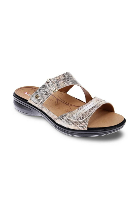 Revere Rio Women Sandals In Metallic Interest