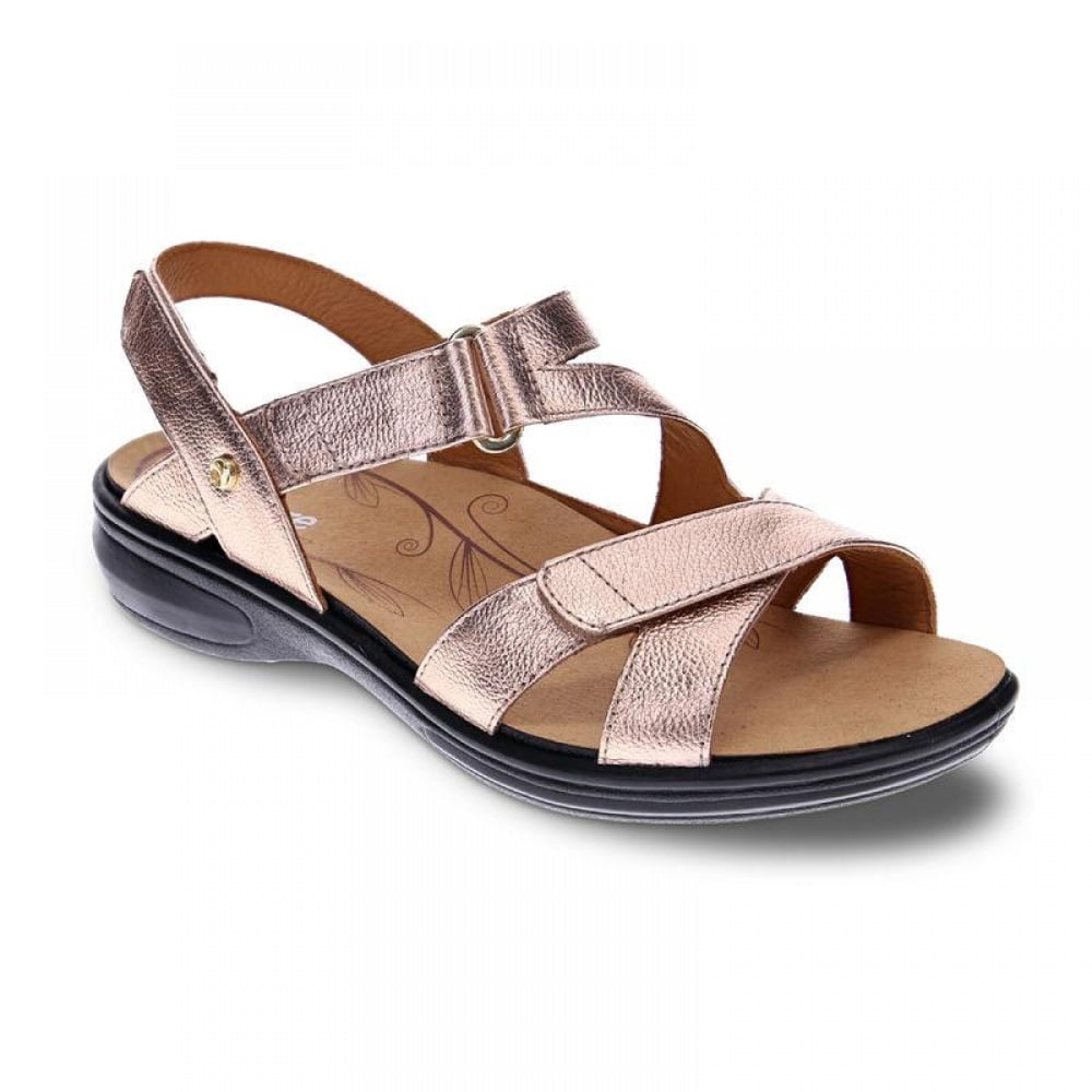 Sandalo da donna in pelle azzurra e tessuto jeans con cinturino e plateau con zeppa 9