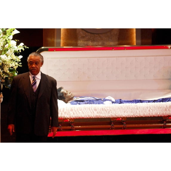 Reverend Al Sharpton James Brown Inside For Godfather Of Soul James Brown Harlem Memorial Viewing Apollo Theater New