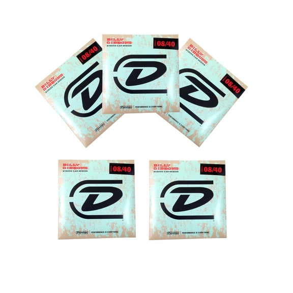 Reverend Billy Gibson Rev Willy 5-Pack Brand Guitar Strings Electric 08-40