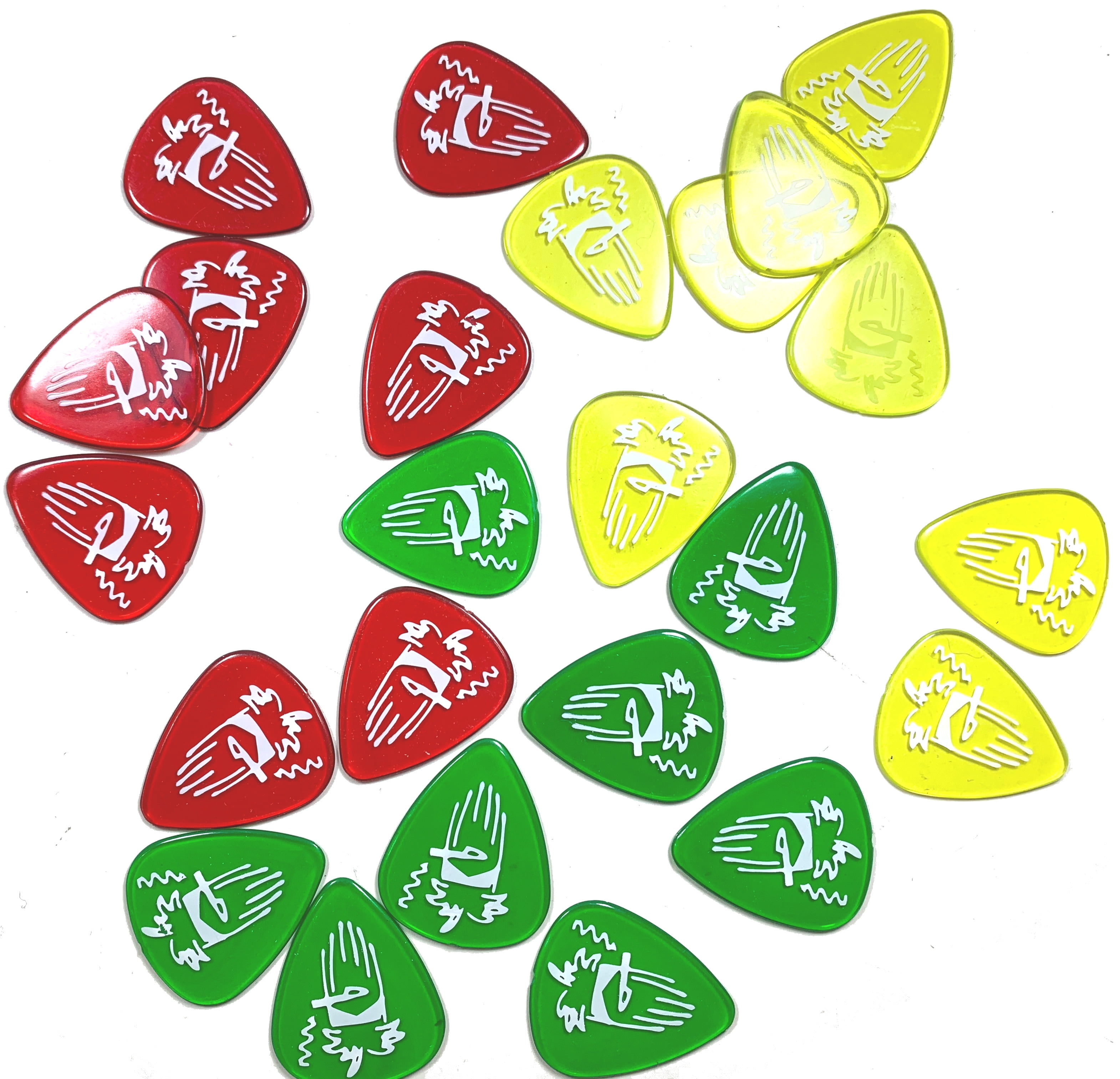 Reverend Willy's Guitar Picks Mexican Lottery 24-Picks Extra Heavy Billy Gibbons  ZZ Top