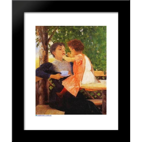 Reversal of Roles 20x24 Framed Art Print by Georgios Jakobides