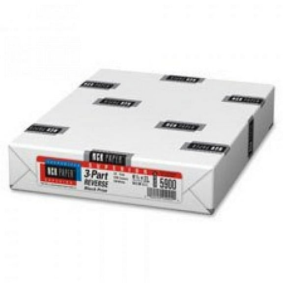 Reverse 3-Part Paper, 8-1/2""x11"", 500SH/PK, Sold as 1 Package, 500 Each per Package