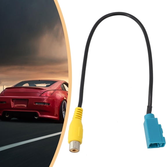 Reverse Camera Adapter Cable for Mercedes-Benz C Class W204 E Class W212 GLK, 30cm Wiring Harness for Parking Assistance System
