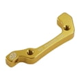 thumbnail image 1 of Reverse Disc Brake Adapter, IS-PM 180 Front/160 Rear, Gold, 1 of 1