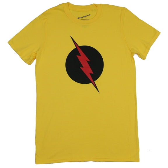 Reverse Flash (DC Comics)  Mens T-Shirt - Reverse Flash Costume Logo Image (Medium)