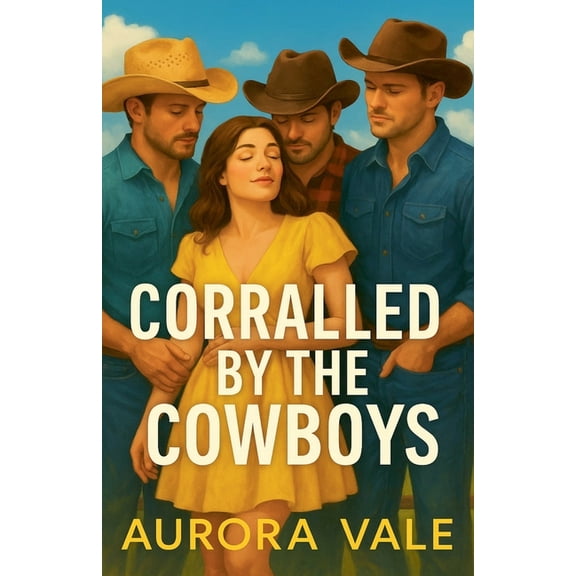 Reverse Harem Romance Corralled by the Cowboys: A Reverse Harem Romance, Book 2, (Paperback)