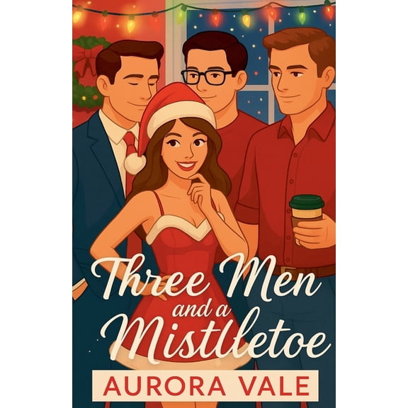 Reverse Harem Romance Three Men and a Mistletoe: A Christmas, Reverse Harem, Workplace Romance, Book 4, (Paperback)