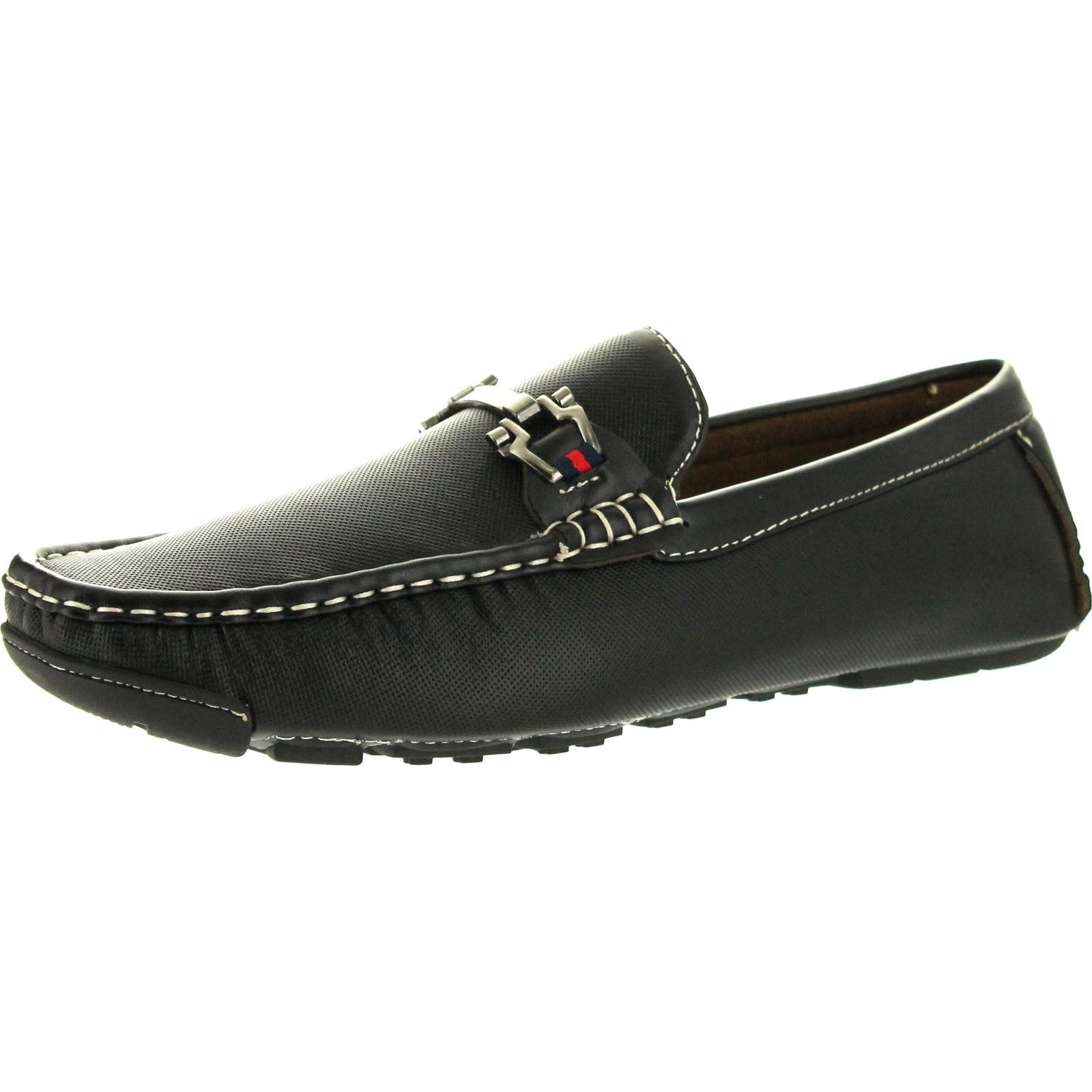 European Men’s black dress slippers. Men main image 3