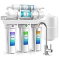 thumbnail image 1 of Reverse Osmosis Water Filter System SimPure Ro Water Filtration System, 75GPD | 5 Stage | Reduce TDS | Under Sink | Home Kitchen, 1 of 10