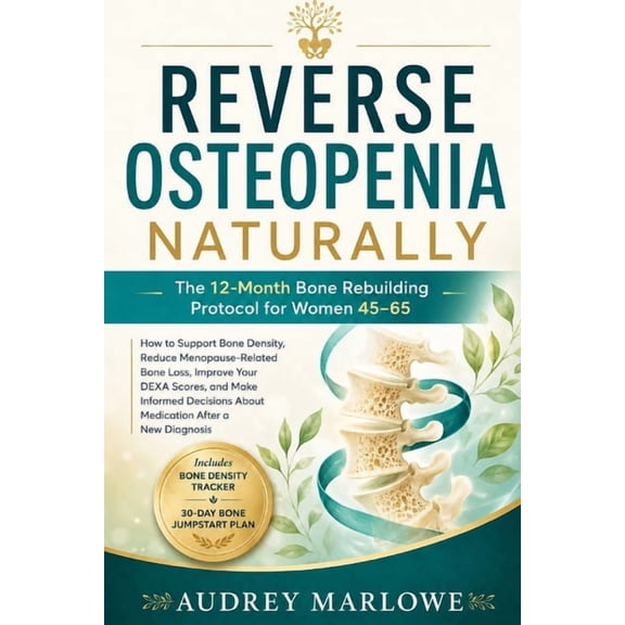 Reverse Osteopenia Naturally: The 12-Month Bone Rebuilding Protocol for Women 45-65: How to Support Bone Density, Reduce, (Paperback)
