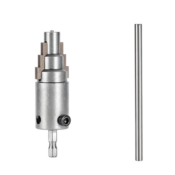 Drill-Driven Reverse Thread Pipe Extractor Model 2026, Internal Remover Tool for Broken 1/2in, 3/4in, 1in Faucet Water Pipes