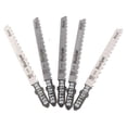 thumbnail image 1 of Reverse Tooth Jigsaw Blades with T Shank For Cutting Wood Plastics 10 TPI 5pk, 1 of 3