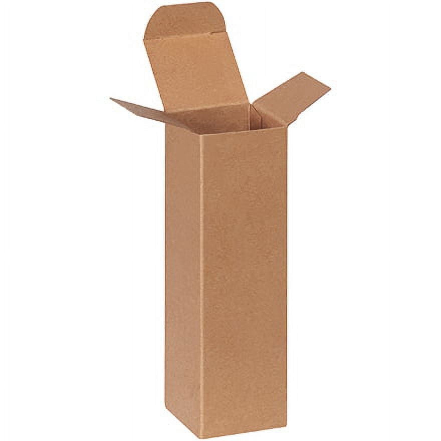 Reverse Tuck 2 x 2 x 7" Folding Cartons, Kraft 500/Case - Walmart.com