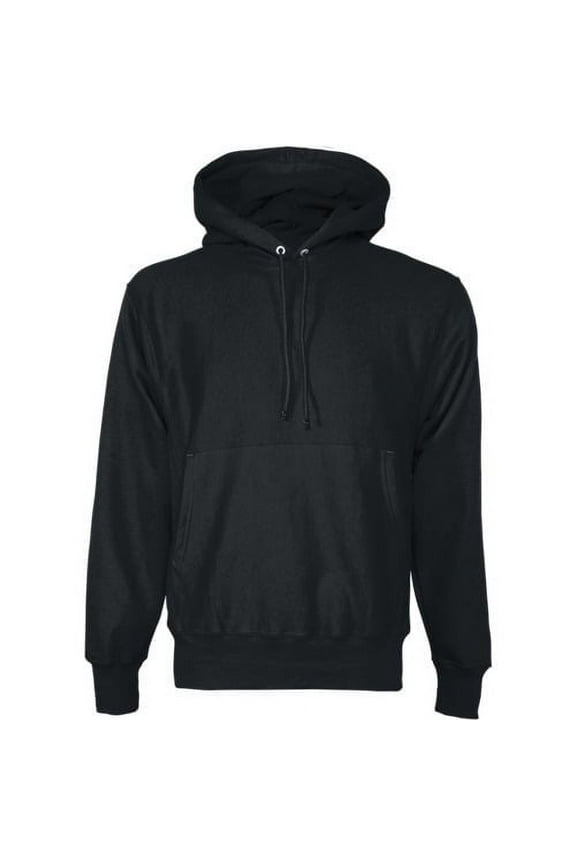 Reverse Weave Team Pullover Hoodie - Black