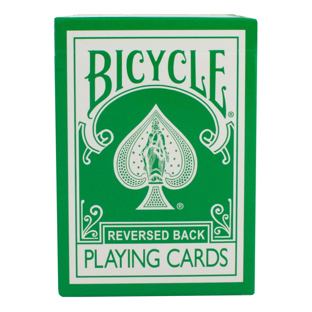Reversed Magic Maker Green Bicycle Deck Rider Back (2nd Generation