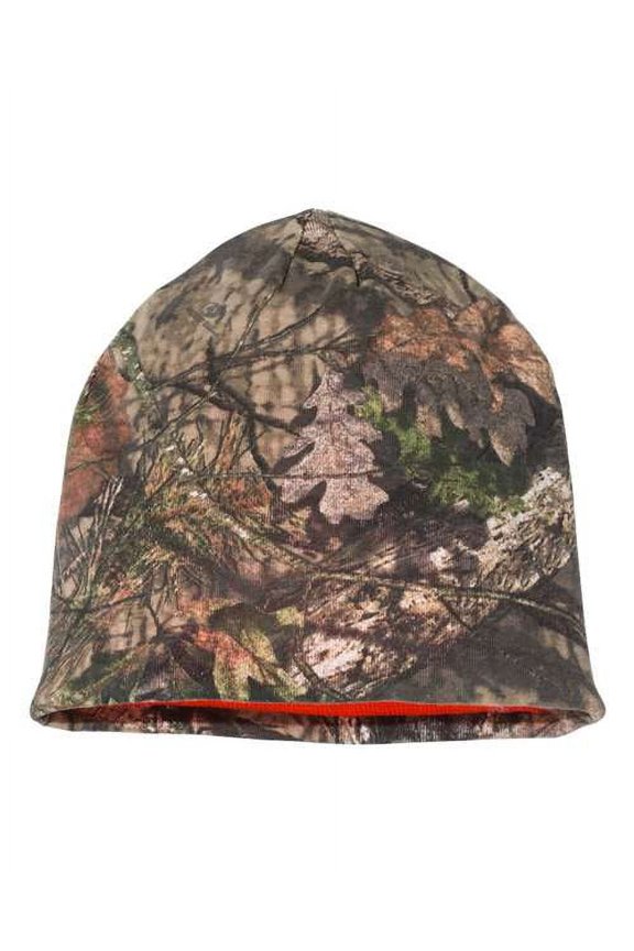 Reversible 8" Knit Camo Cap