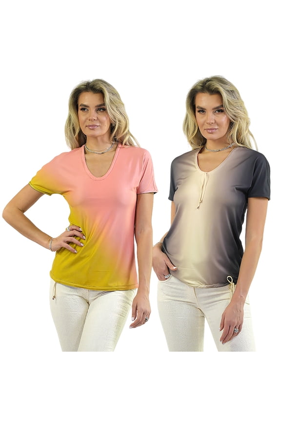 Reversible & Adjustable V-Neck Top
