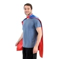 thumbnail image 1 of Costume Agent Superhero 32" Costume Cape, with Reversible for Adult, 1 of 2