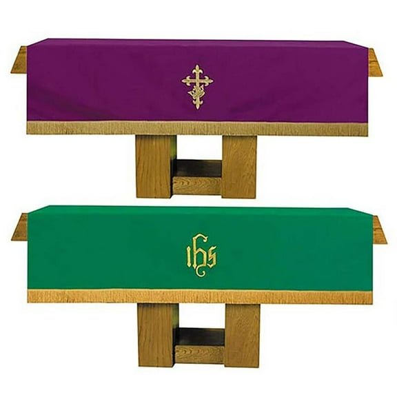 Reversible Altar Frontal - Purple Green