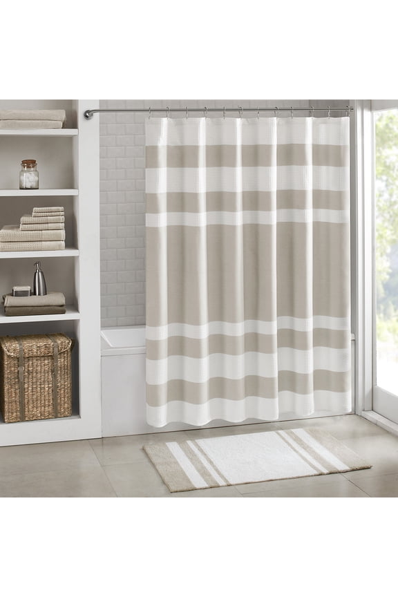 Reversible Bath Rug 20x30 Casual Stripes Ultra Absorbent Luxurious Soft OEKO TEX Certified Machine Washable Medium Pile Bathroom Rug