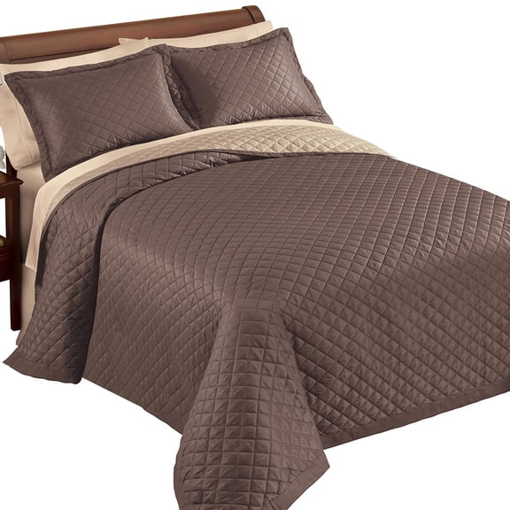 Reversible Bedspread Set By Collections Etc.â„¢
