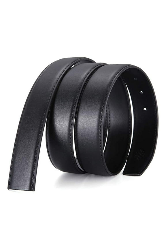 Reversible Belt Strap Replacement Genuine Leather Dress Belt Strap, 30/32/35 mm