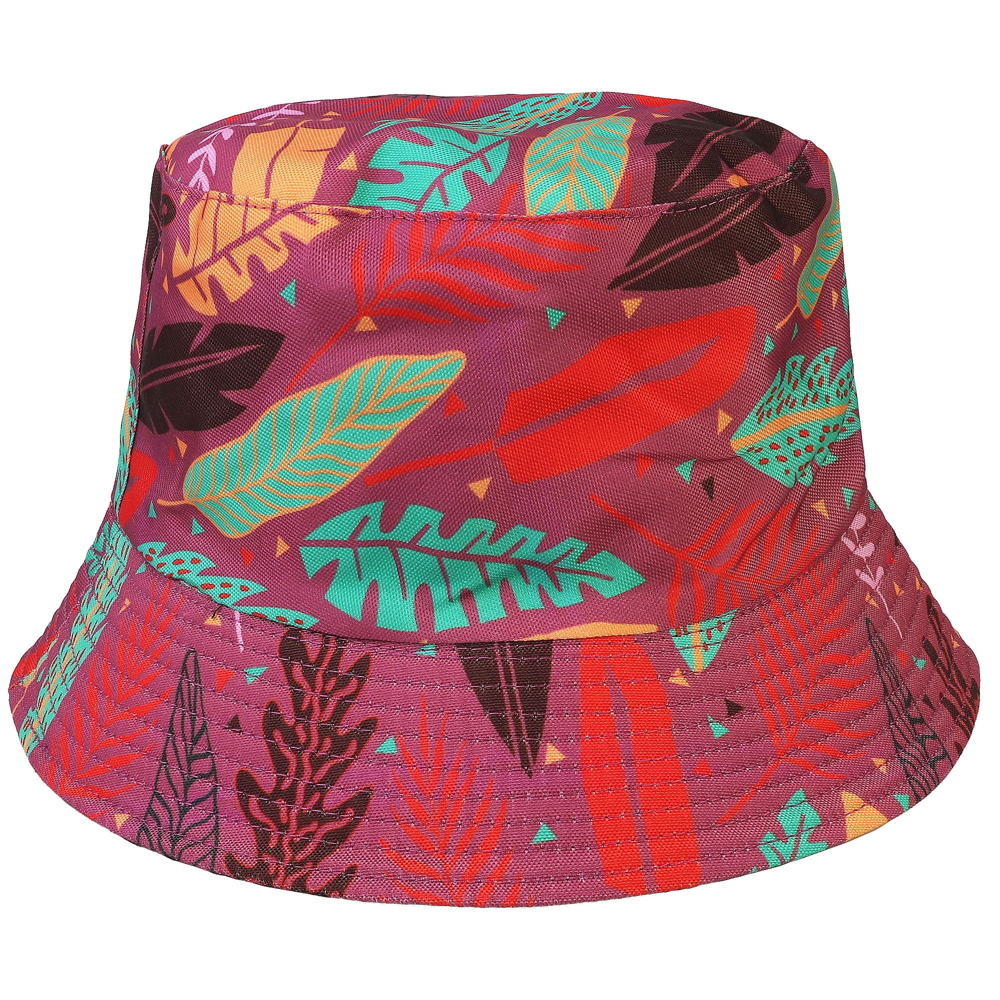 Reversible Bucket Hat For Men Women Summer Travel Beach Outdoor