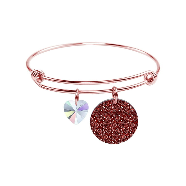 Pink box deals chakra bracelet