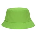 thumbnail image 1 of Reversible Cotton Bucket Hat for Women and Men for Summer Travel, Aesthetic Fishing Beach Cap with Sun Protection, Unisex Outdoor Cap for 2026 Summer Vacation and Beach Wear,Green, 1 of 9