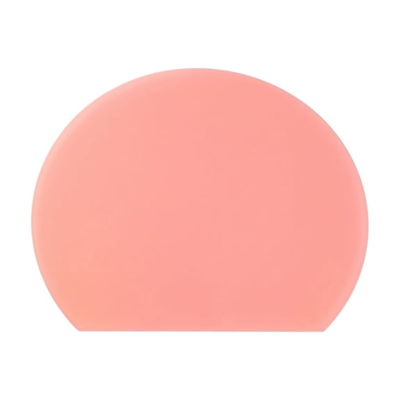 Reversible Cutting Board, Japanese Style Semi-Circular Dual Sided Chopping Board for Food Prep and Serving in Home Kitchen and Professional Settings, Pink