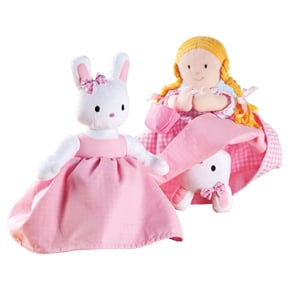 Reversible Easter Bunny Flip Flop Doll, Topsy Turvy Plush Toy, 10 High